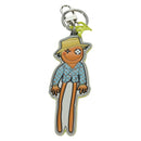 LOUIS VUITTON Monogram Porte Cles LV Scarecrow Charm Yellow MP2922 Auth BAZ470M-2