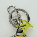 LOUIS VUITTON Monogram Porte Cles LV Scarecrow Charm Yellow MP2922 Auth BAZ470M-5