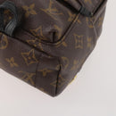 LOUIS VUITTON Monogram Palm Springs MINI Backpack M44873 LV Auth BAZ478A-12
