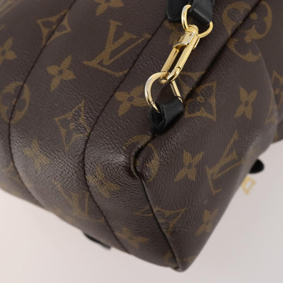LOUIS VUITTON Monogram Palm Springs MINI Backpack M44873 LV Auth BAZ478A