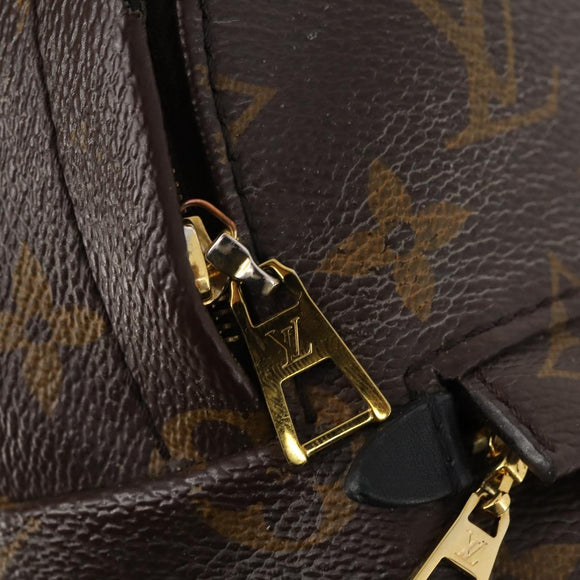 LOUIS VUITTON Monogram Palm Springs MINI Backpack M44873 LV Auth BAZ478A