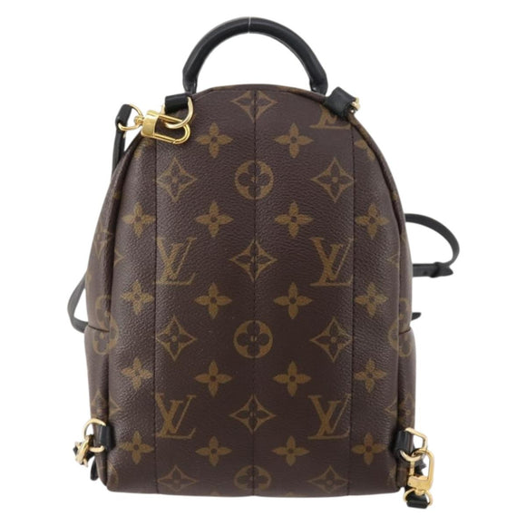 LOUIS VUITTON Monogram Palm Springs MINI Backpack M44873 LV Auth BAZ478A