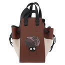 LOEWE Studio Ghibli Soot Sprites Hammock Mini Bag Canvas 2way Auth BAZ479SM-13