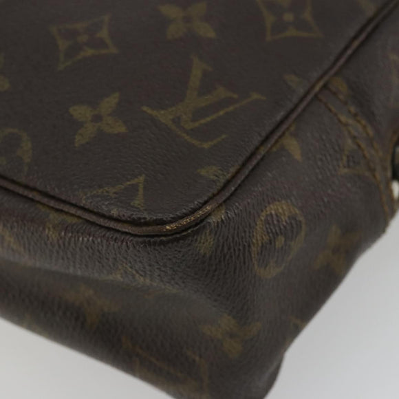 LOUIS VUITTON Monogram Trousse Toilette 28 Clutch Bag M47522 LV Auth BAZ492
