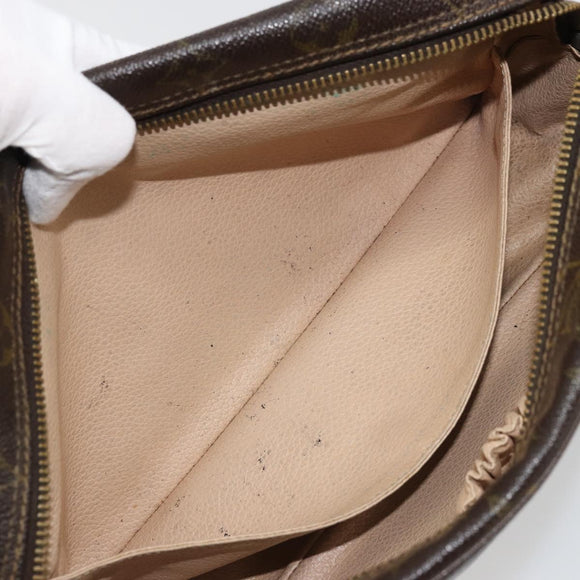 LOUIS VUITTON Monogram Trousse Toilette 28 Clutch Bag M47522 LV Auth BAZ492