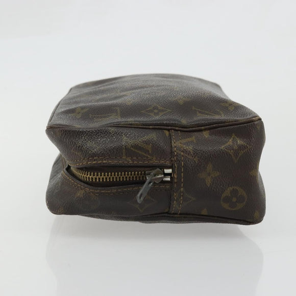 LOUIS VUITTON Monogram Trousse Toilette 28 Clutch Bag M47522 LV Auth BAZ492
