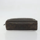 LOUIS VUITTON Monogram Trousse Toilette 28 Clutch Bag M47522 LV Auth BAZ492-6