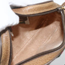 GUCCI GG Supreme Web Sherry Line Bag PVC Beige Gold 89 02 066 Auth BAZ503-16