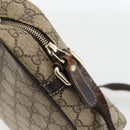 GUCCI GG Supreme Shoulder Bag PVC Beige Gold 233268 Auth BAZ504-10