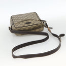 GUCCI GG Supreme Shoulder Bag PVC Beige Gold 233268 Auth BAZ504-7