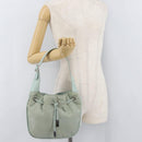 GUCCI Shoulder Bag Canvas Green Silver 001 4034 2123 Auth BAZ505-22