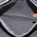 HERMES Fourre Tout PM Hand Bag Canvas Gray Silver Auth BAZ508-21