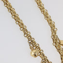 Christian Dior Necklace metal Gold Tone Auth BAZ515V-5