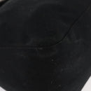 FENDI Mamma Baguette Shoulder Bag Nylon Black Silver Auth BAZ531-14