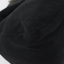 FENDI Mamma Baguette Shoulder Bag Nylon Black Silver Auth BAZ531-16