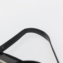 FENDI Mamma Baguette Shoulder Bag Nylon Black Silver Auth BAZ531-8