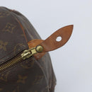 LOUIS VUITTON Monogram Speedy 35 Hand Bag M41524 LV Auth BAZ541-9