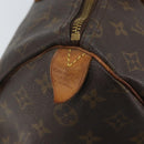 LOUIS VUITTON Monogram Speedy 35 Hand Bag M41524 LV Auth BAZ541-19