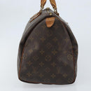 LOUIS VUITTON Monogram Speedy 35 Hand Bag M41524 LV Auth BAZ541-3