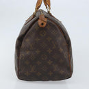 LOUIS VUITTON Monogram Speedy 35 Hand Bag M41524 LV Auth BAZ541-4