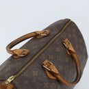 LOUIS VUITTON Monogram Speedy 35 Hand Bag M41524 LV Auth BAZ541-6