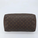 LOUIS VUITTON Monogram Speedy 35 Hand Bag M41524 LV Auth BAZ541-5