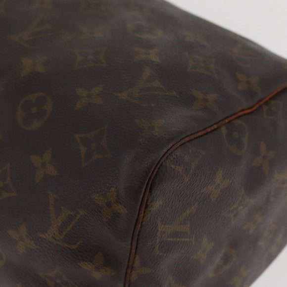 LOUIS VUITTON Monogram Speedy 30 Hand Bag M41526 LV Auth BAZ542