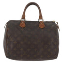 LOUIS VUITTON Monogram Speedy 30 Hand Bag M41526 LV Auth BAZ542-13