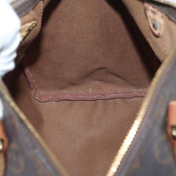 LOUIS VUITTON Monogram Speedy 30 Hand Bag M41526 LV Auth BAZ542