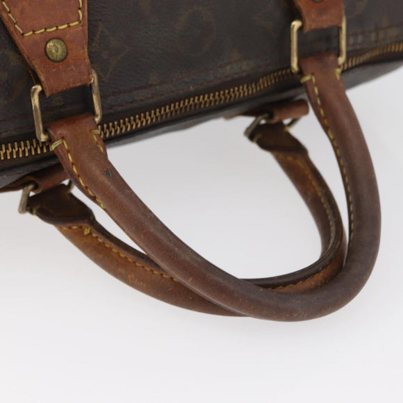 LOUIS VUITTON Monogram Speedy 30 Hand Bag M41526 LV Auth BAZ542
