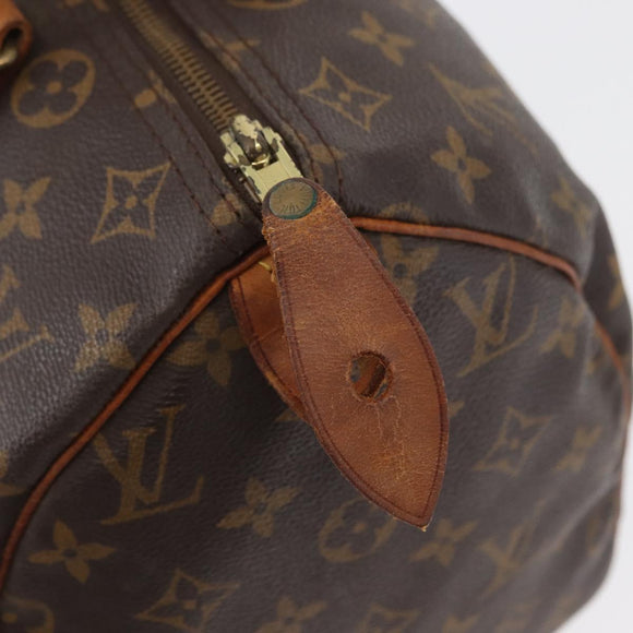 LOUIS VUITTON Monogram Speedy 30 Hand Bag M41526 LV Auth BAZ543