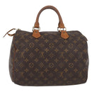 LOUIS VUITTON Monogram Speedy 30 Hand Bag M41526 LV Auth BAZ543-3