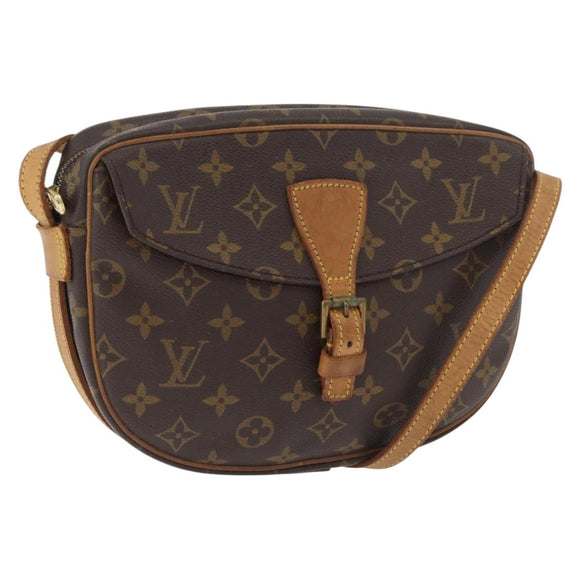 LOUIS VUITTON Monogram Jeune Fille MM Shoulder Bag M51226 LV Auth BAZ545