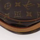 LOUIS VUITTON Monogram Jeune Fille MM Shoulder Bag M51226 LV Auth BAZ545-15