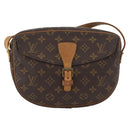 LOUIS VUITTON Monogram Jeune Fille MM Shoulder Bag M51226 LV Auth BAZ545-13