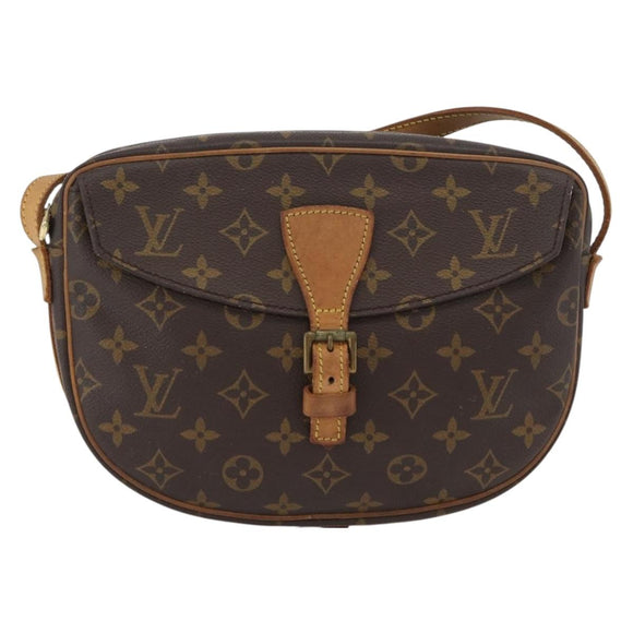 LOUIS VUITTON Monogram Jeune Fille MM Shoulder Bag M51226 LV Auth BAZ545