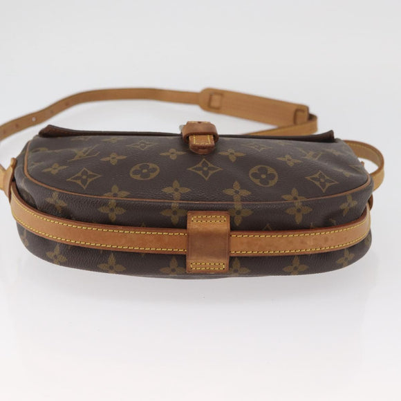 LOUIS VUITTON Monogram Jeune Fille MM Shoulder Bag M51226 LV Auth BAZ545