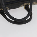 GUCCI GG Supreme Boston Bag PVC Navy Gold Auth BAZ551-7