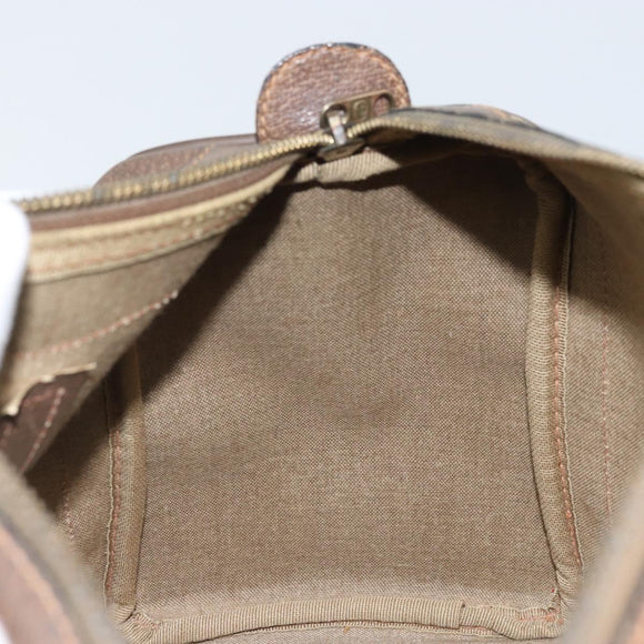 GUCCI GG Supreme Web Sherry Line Boston Bag PVC Beige 02 98 8 0468 Auth BAZ555
