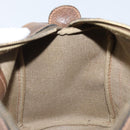 GUCCI GG Supreme Web Sherry Line Boston Bag PVC Beige 02 98 8 0468 Auth BAZ555-19