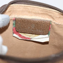 GUCCI GG Supreme Web Sherry Line Shoulder Bag PVC Beige 98 02 004 Auth BAZ558-17