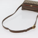 GUCCI GG Supreme Web Sherry Line Shoulder Bag PVC Beige 56 02 087 Auth BAZ559-7