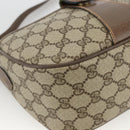 GUCCI GG Supreme Web Sherry Line Bag PVC Beige Gold 89 02 032 Auth BAZ577-11