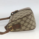 GUCCI GG Supreme Web Sherry Line Bag PVC Beige Gold 89 02 032 Auth BAZ577-4