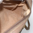 GUCCI GG Supreme Web Sherry Line Bag PVC Beige Gold 75 02 004 Auth BAZ578-17