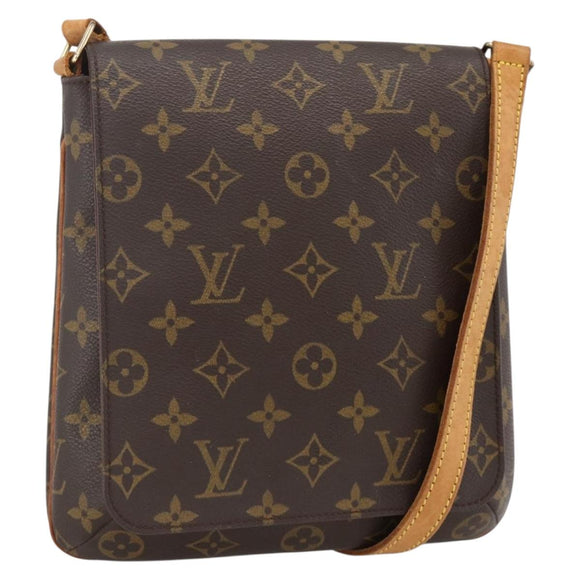 LOUIS VUITTON Monogram Musette Salsa Long Shoulder Bag M51387 LV Auth BAZ586