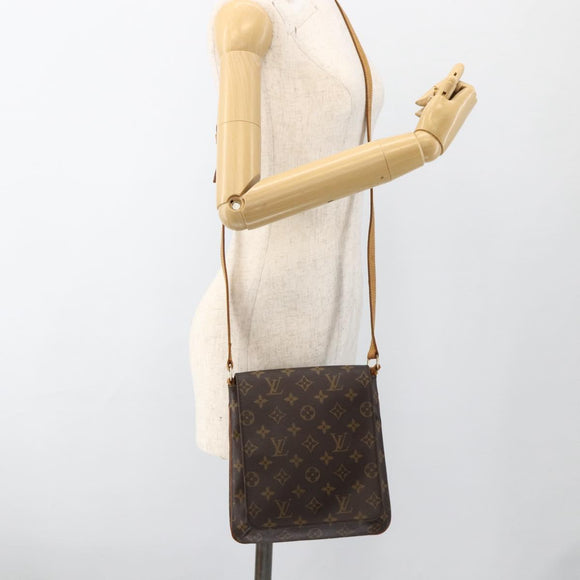 LOUIS VUITTON Monogram Musette Salsa Long Shoulder Bag M51387 LV Auth BAZ586