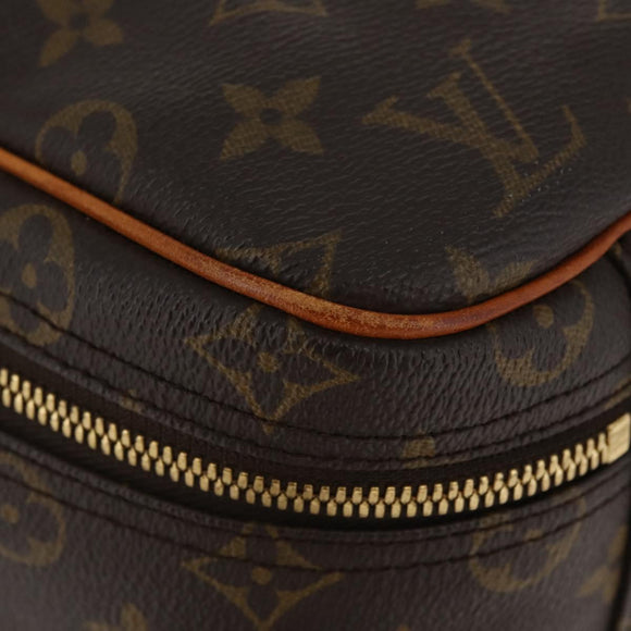 LOUIS VUITTON Monogram Excursion Hand Bag M41450 LV Auth BAZ587A