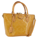 LOUIS VUITTON Vernis Montebello PM Hand Bag 2way Dunne M90167 LV Auth BAZ599-1