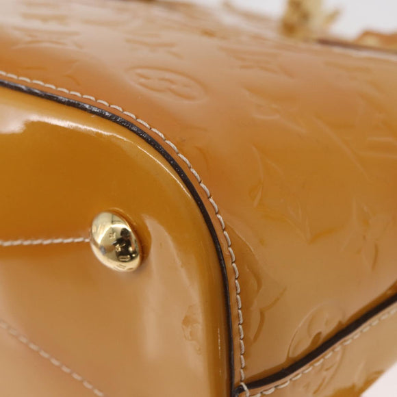 LOUIS VUITTON Vernis Montebello PM Hand Bag 2way Dunne M90167 LV Auth BAZ599